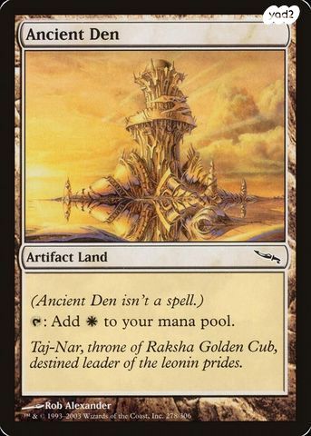 5xMirrodin Artifact Lands MTG
