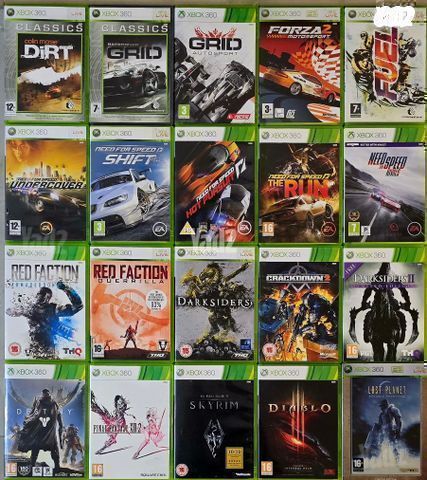 Xbox 360 games משחקים אקס בוקס