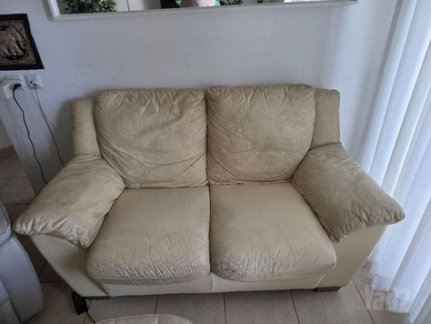 ספה זוגית מעור