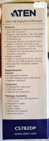 מתג KVM USB DisplayPort