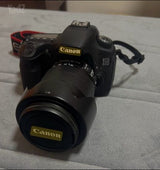 Canon 60D with lens 18-135