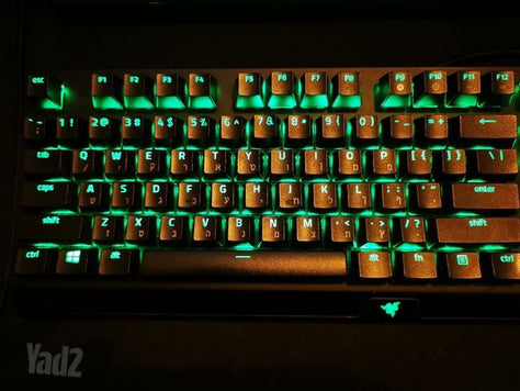 מקלדת  רייזר black widow v3