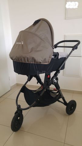 עגלת תינוק + תיק גדול + תוספות