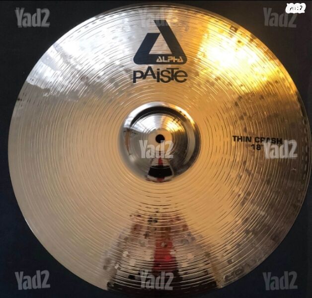 "PAISTE alpha thin crash 18