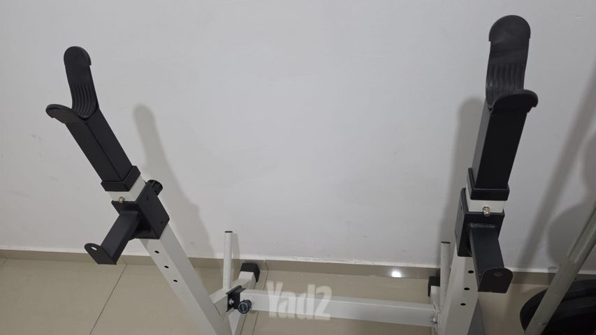 ספת לחיצה,  מוטות ומשקולות