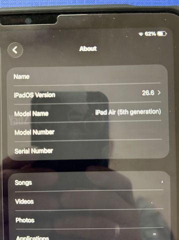 Ipad 5 Air  256 Gb Wi-Fi