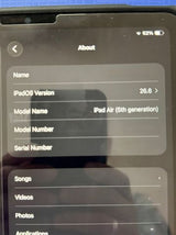 Ipad 5 Air  256 Gb Wi-Fi