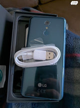 LG Q7+קומפקטי כחול חדש באריזה