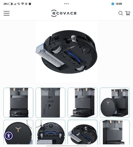 שואב רובוטי ecovacs deebot