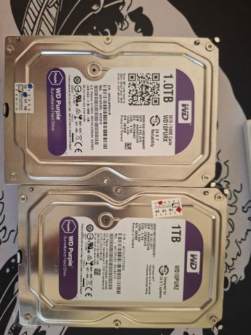 כונני wd hdd 4TB/1TB