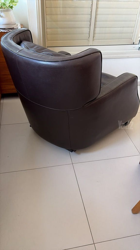 כורסא מעור Natuzzi