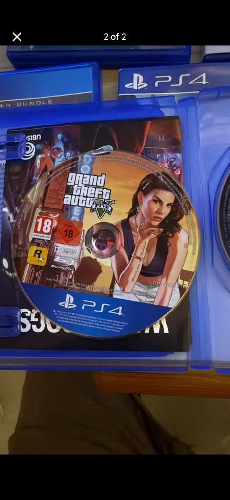 Ps4 + 6 משחקים