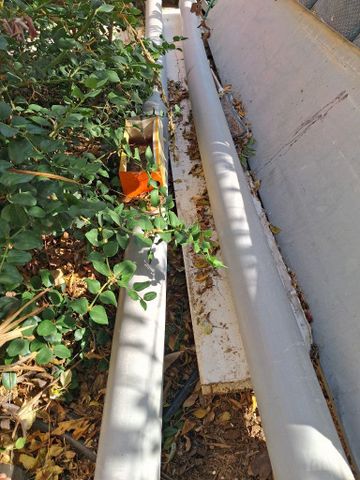 2 צינורות pvc