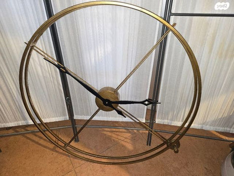 שעון מחוגים תליה ענק מוזהב