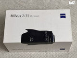 ZEISS MILVUS 35mm f/2 LENS