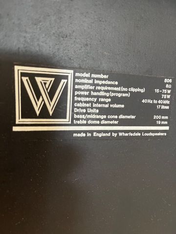 רמקולים Wharfedale