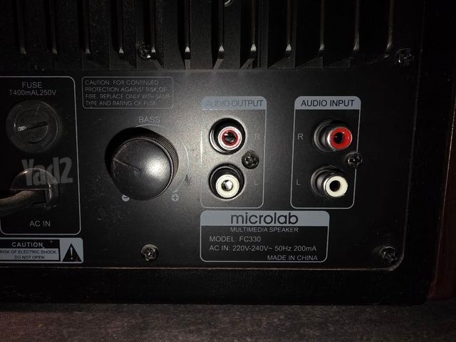 רמקולים Microlab FC330