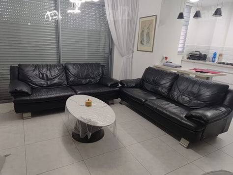סלון עור נטוצי