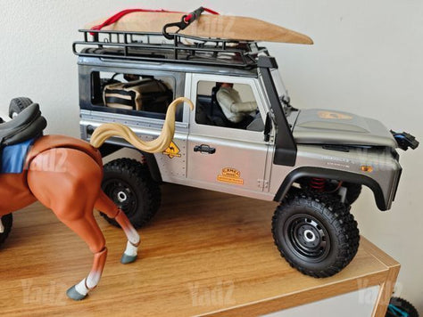 Rc crawler זחלן שטח על שלט