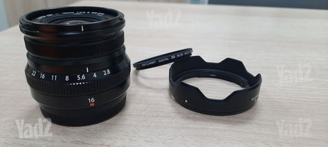 עדשה fuji 16mm f2.8