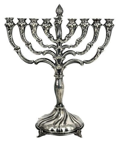 חנוכיה כסף 925