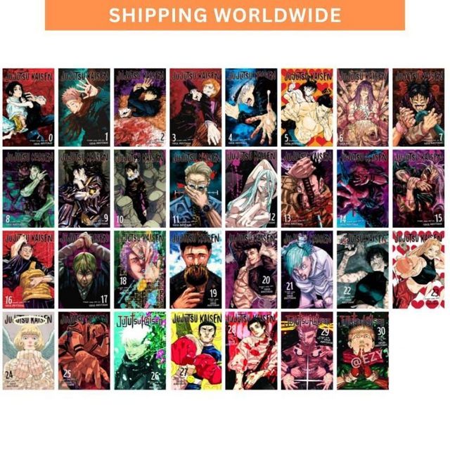 Jujutsu kaisen manga 0-30