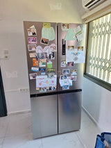 מקרר Midea 4 דלתות בן שנתיים