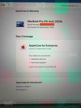 MacBook Pro 16" M4 Max 64G 1T