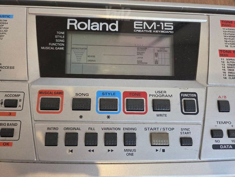 אורגנית Roland EM-15