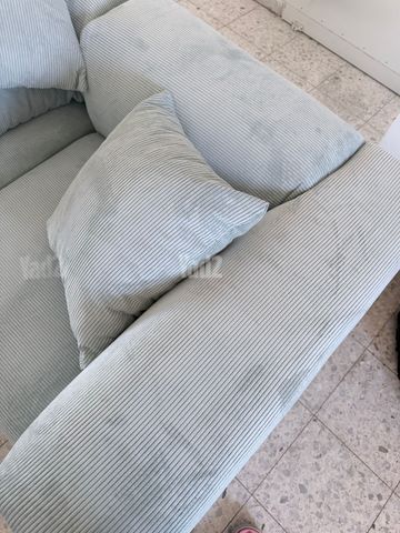 ספה קורדרוי 3 חלקים חדשה!