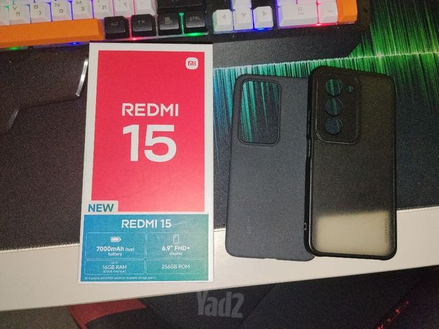 Redmi 15 256 GB חדש לגמרי