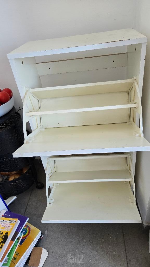 ארון IKEA BISSA – 2 תאים – לבן