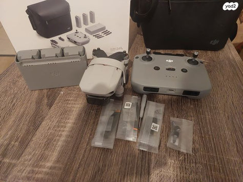 DJI mini 2 combo כמו חדש