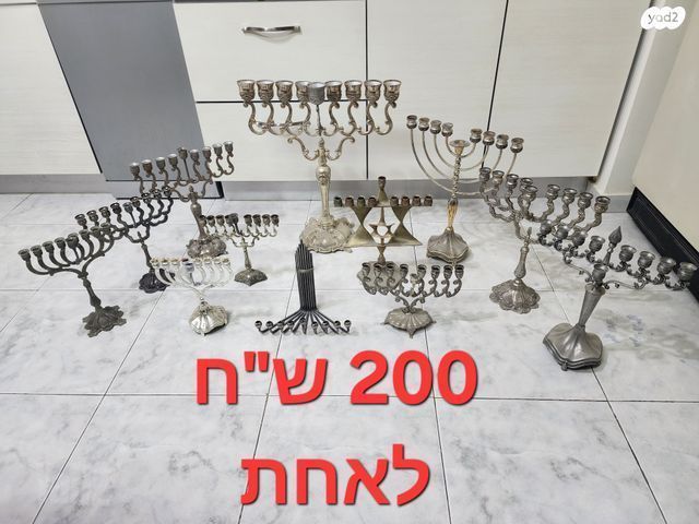 חנוכיות ברזיל ופליז ושחוחית