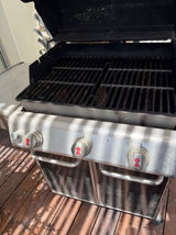 גריל Weber  genesis  3 מעברים