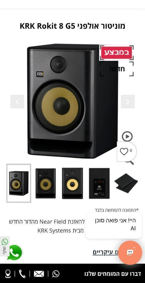 רמקול מוניטורי