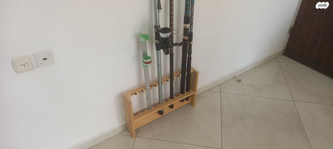 סטנד ביתי ל - 10 חכות דייג