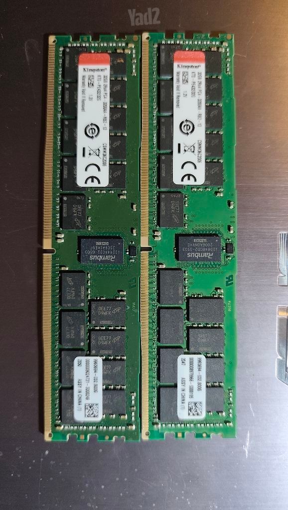 DDR4 RDIMM ECC 2*32(64)