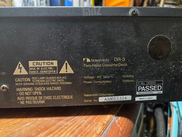 טייפ קלטות Nakamichi