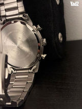 שעון casio שחור כסוף