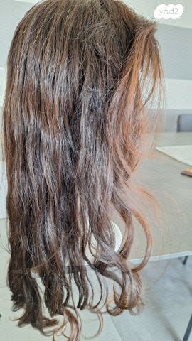 פאה בעבודת יד שיער אמיתי ארוך
