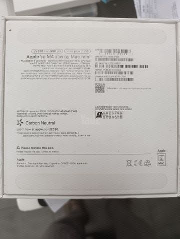 Mac mini עם שבב M4 apple