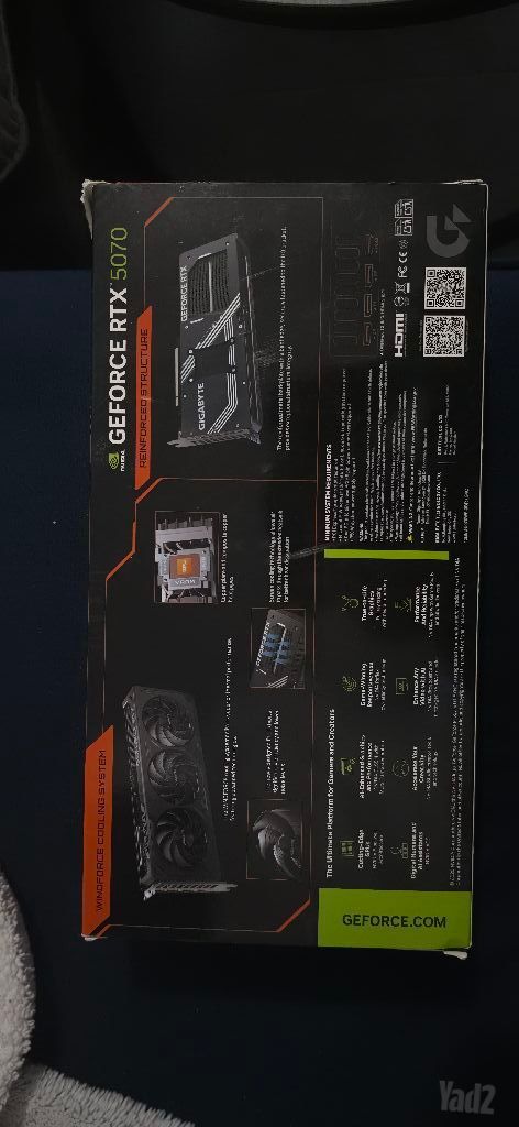 Gigabyte RTX 5070 OC 12GB