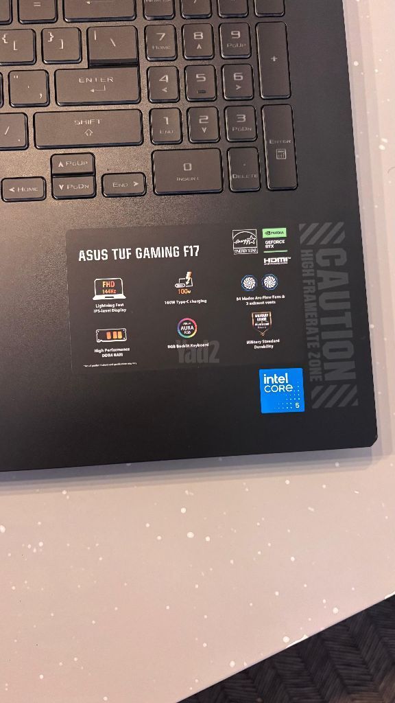 ASUS TUF Gaming F17