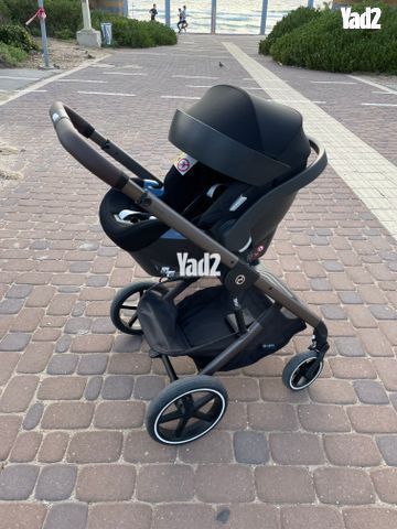 עגלה 3 ב1 עריסה טיולון וסל קל