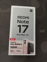 Xiaomi note 17 pro max 512