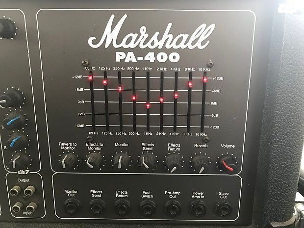 מגבר מרשל Marshall pa400
