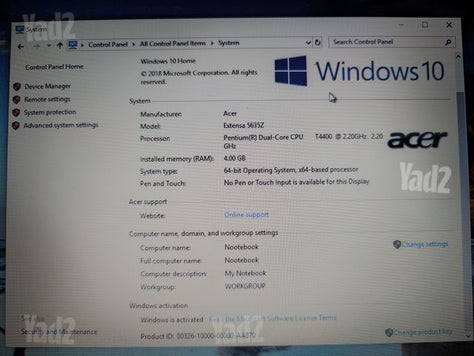 מחשב נייד Acer Extensa 5635Z