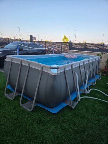 בריכה bestway 4.88×2.44×1.22