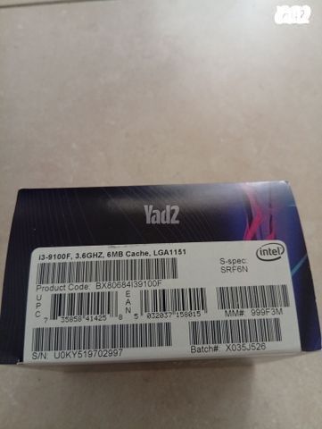 Intel Core i3-9100F